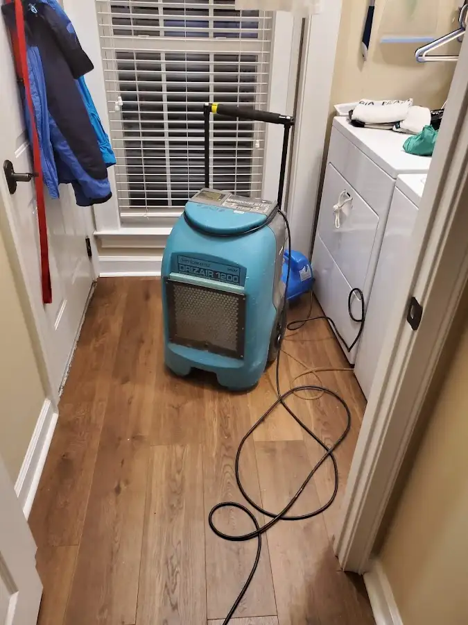 Commercial dehumidifier deployed for Crawl Space Restoration in West Hollywood