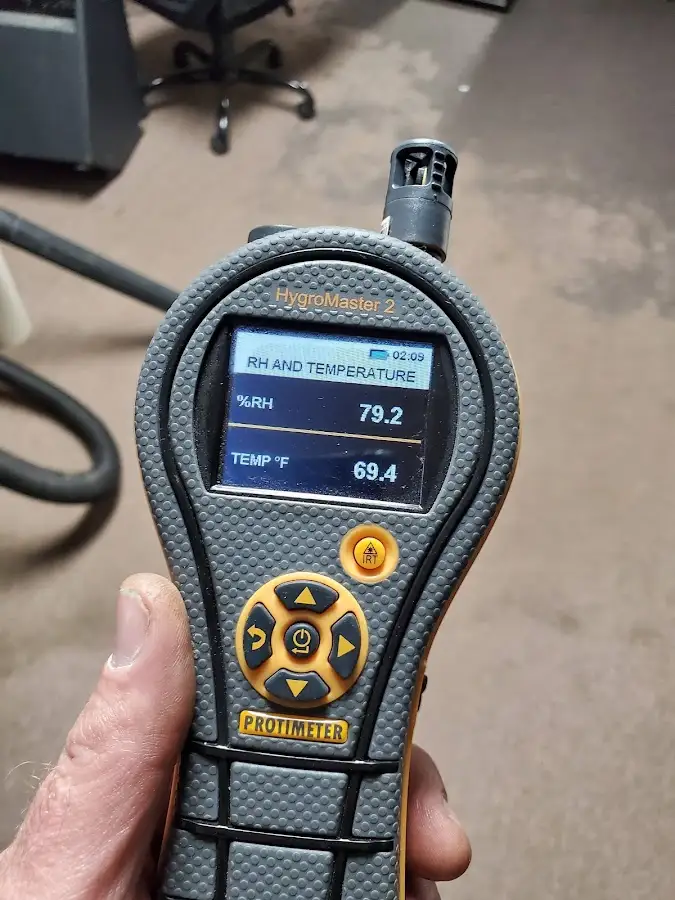 Moisture meter humidity assessment for Fire & Smoke Damage Restoration in West Hollywood